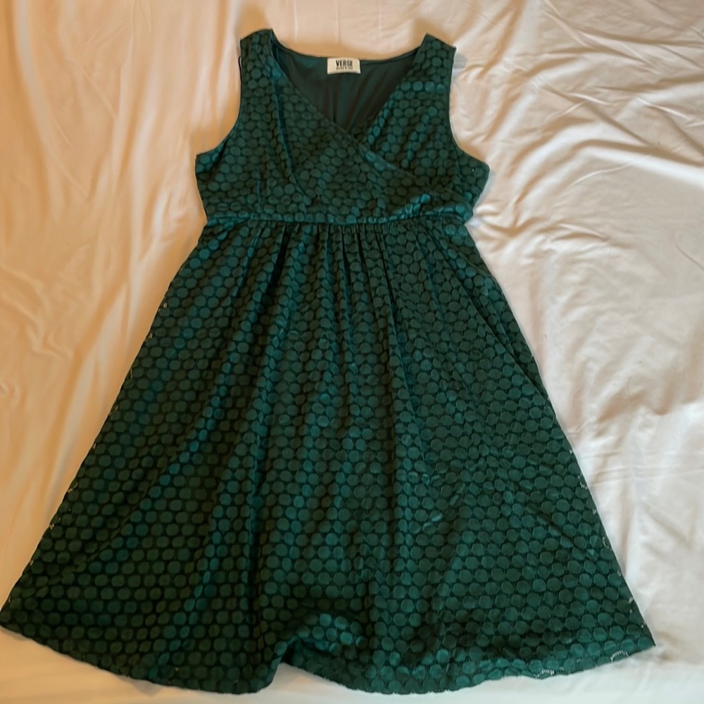 Verse Lolinda Maternity Cross Front Lace Dress